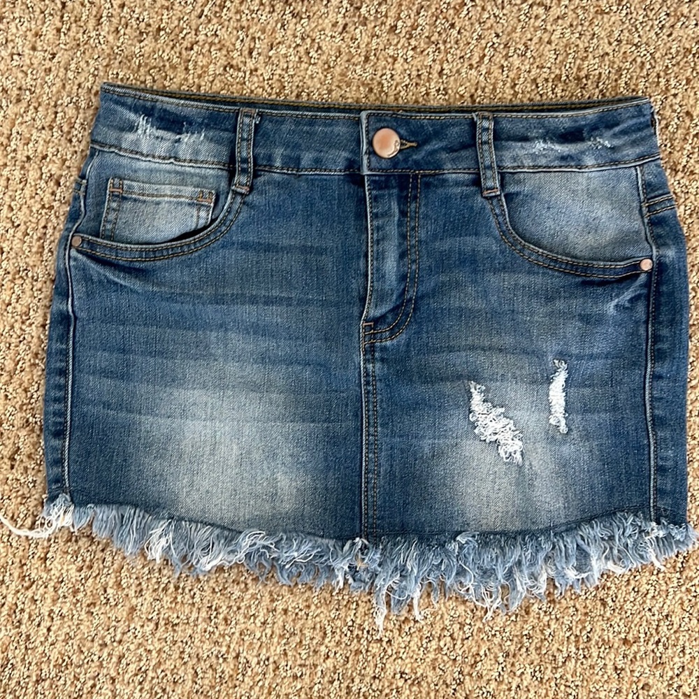 Junior Size 7 Denim Skirt